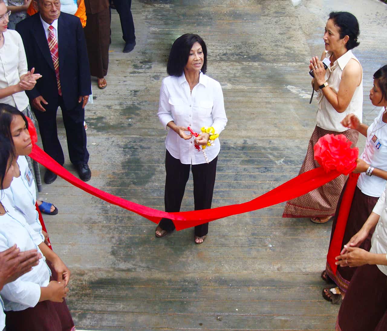 Princess Norodom Buppha Devi at Golden Silk Inauguration